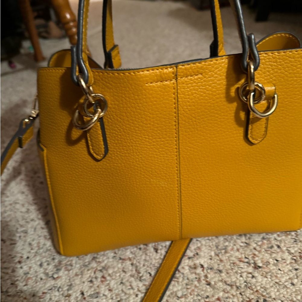 Lovely butterscotch purse.